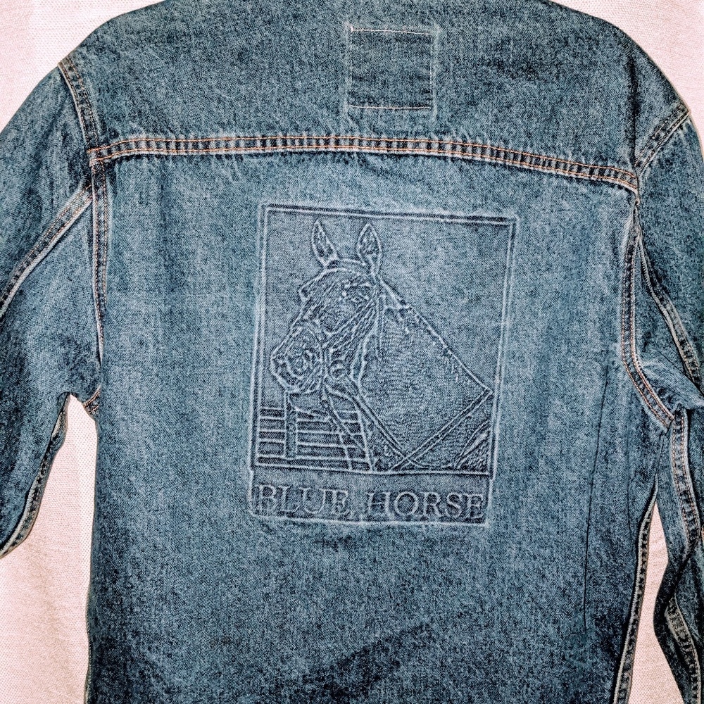 Blue Horse Jean Jacket